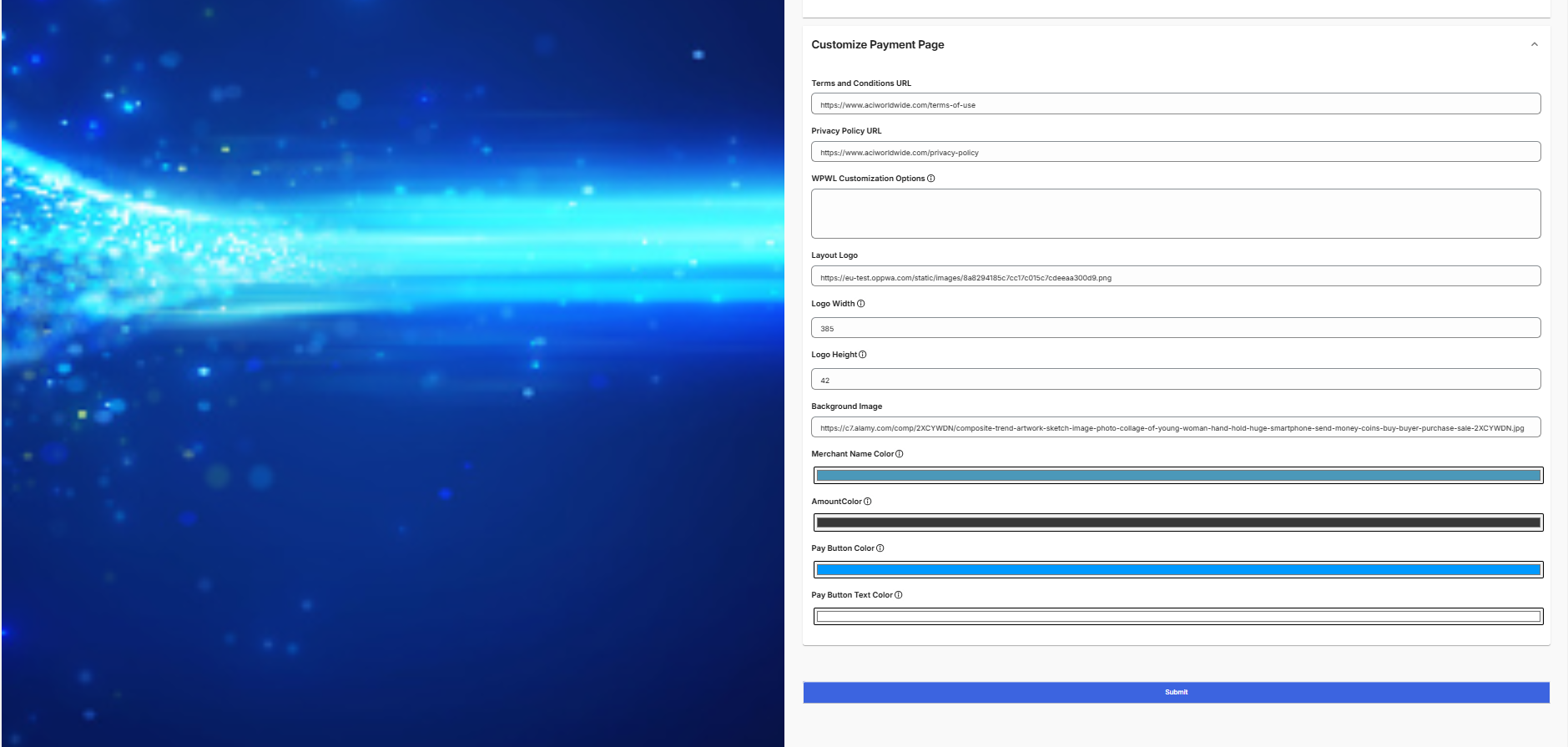 Shopify (SecurePay): Sample Configuration (continued)